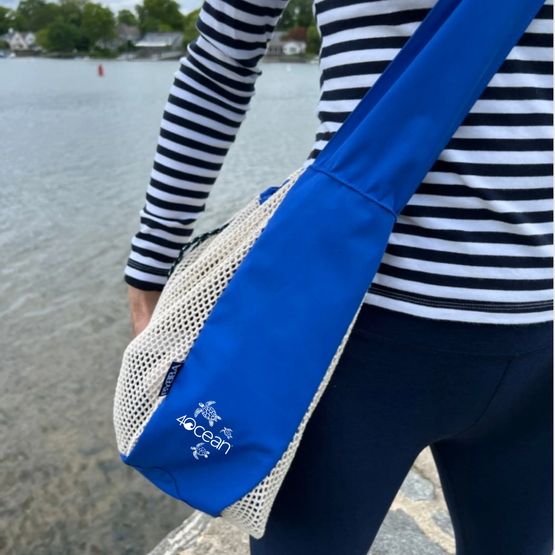BYBBA - Wholesale Crossbody Bag - Women's - BYBBA x 4OCEAN The Net.Zero Sea Turtles- COBALT BLUE0
