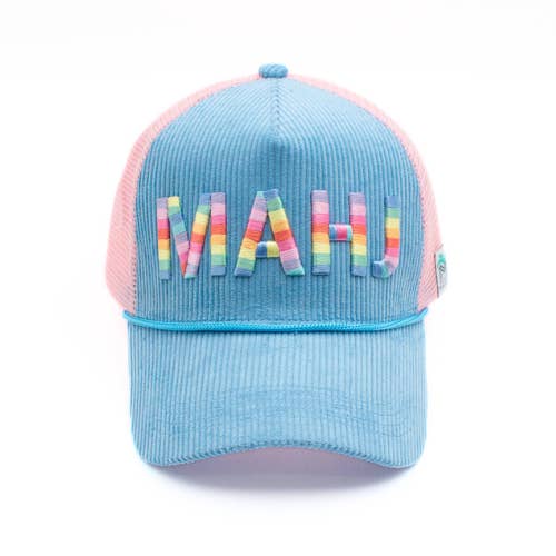 My Fair Mahjong - Wholesale Trucker Hat - Women's - MAHJONG HAT | Corduroy Trucker | MAHJ4