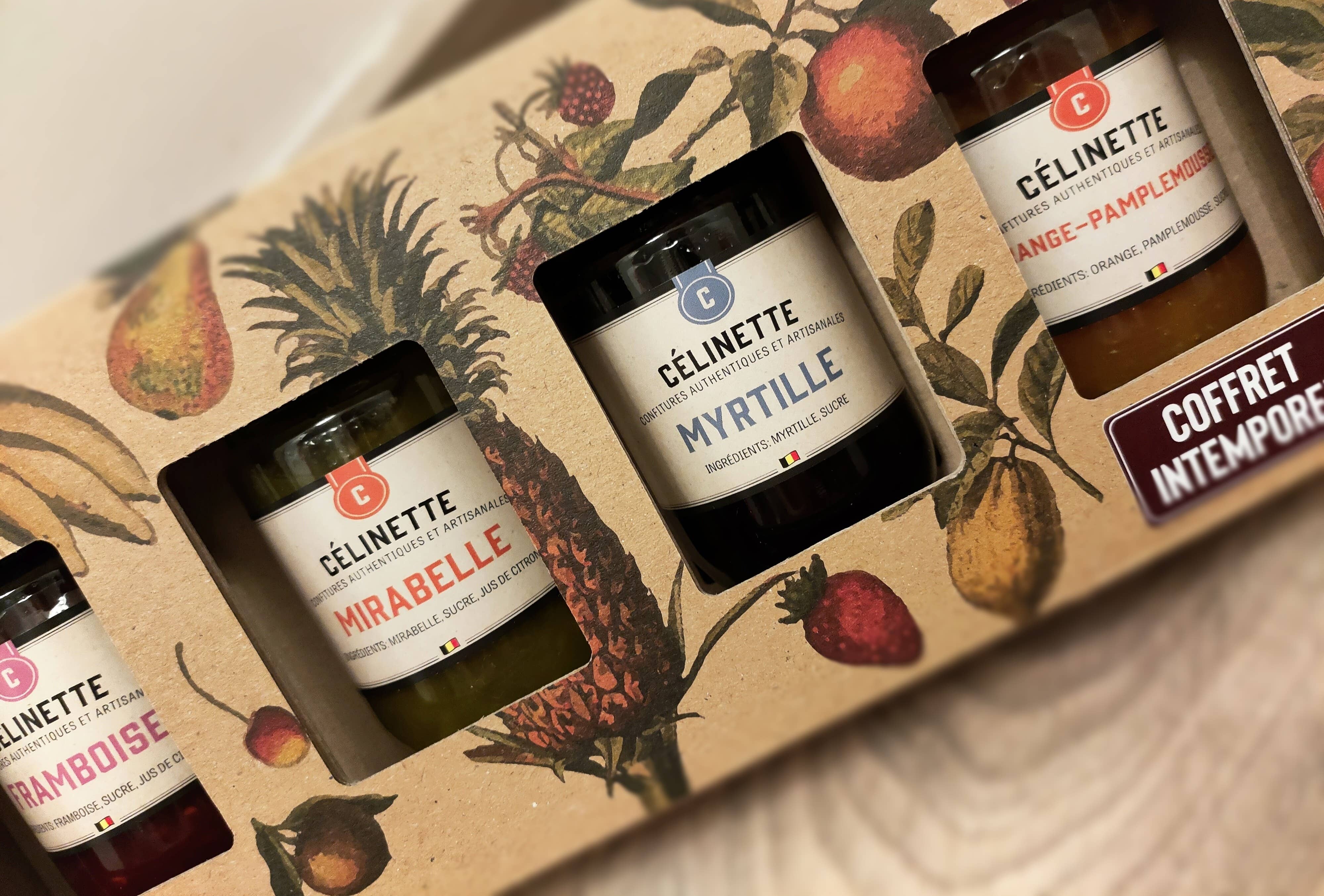 Confitures Célinette - Wholesale Jam/Jelly - “Timeless” Discovery Box0