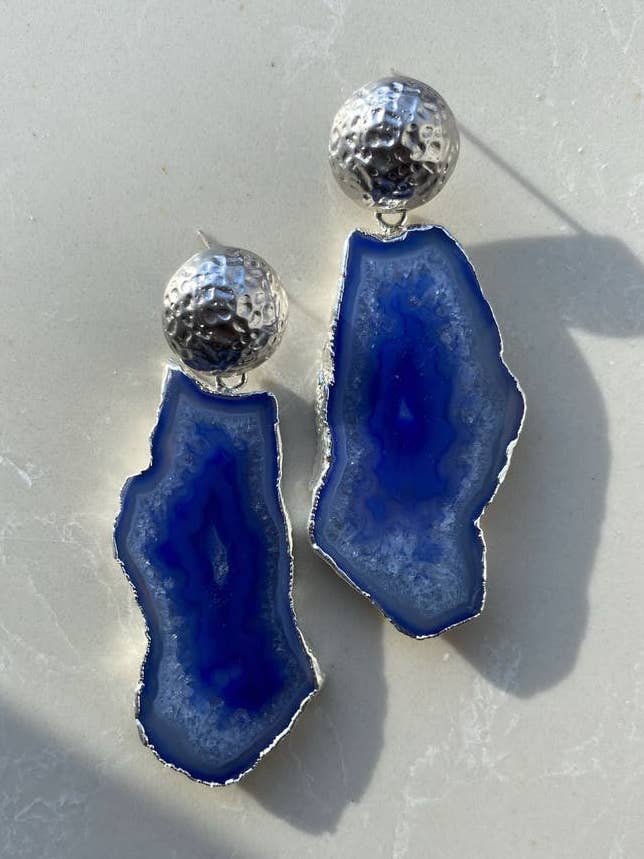 earring “Ocean” for wholesale by Nathalie Pill Creation