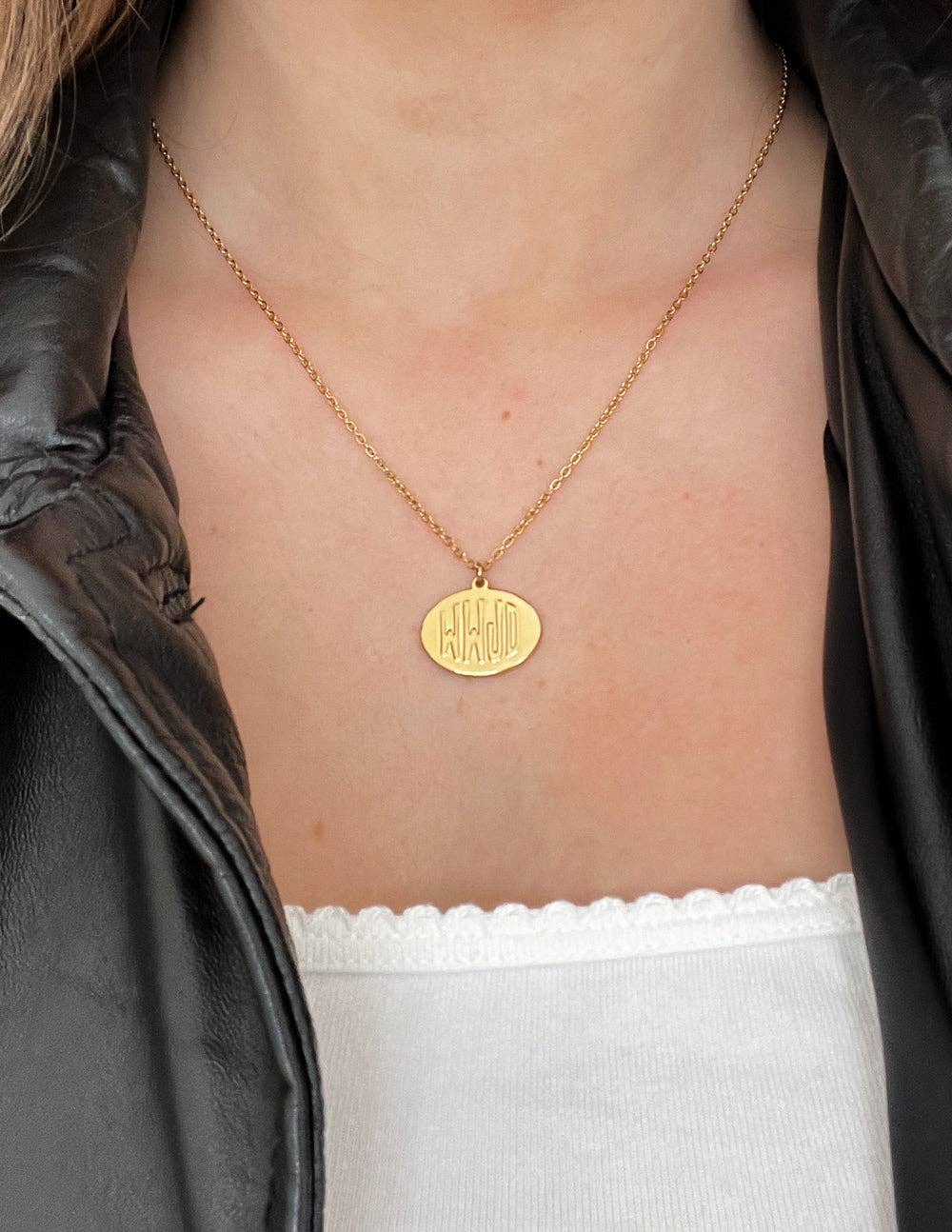 Elevated Faith - Wholesale Halskettinghanger - Gouden WWJD ketting2