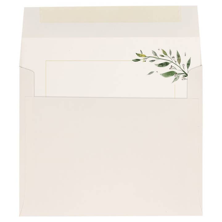 JAM PAPER - Wholesale Envelopes - JAM Blank Flat Note Cards, 4.25x5.5, Ivory, 100/Pk4