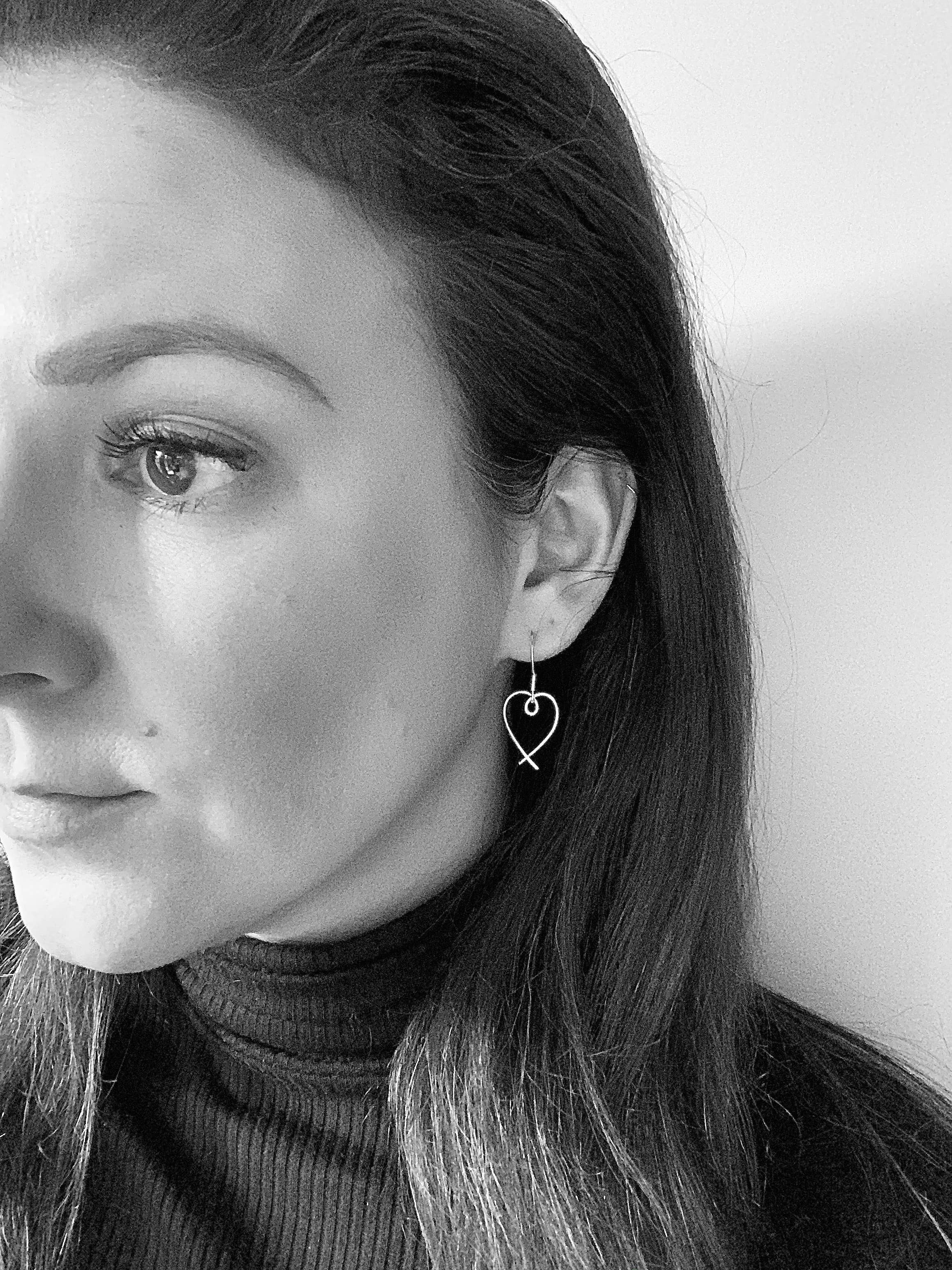 Verve Jewellery – wholesale Jewellery set – Sterling silver heart jewellery set3