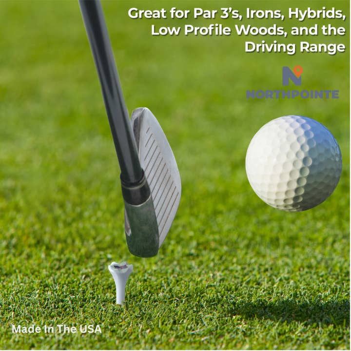 NorthPointe Golf - Wholesale Sports & Outdoor - USA American Flag Cup Imprinted Golf Tees7