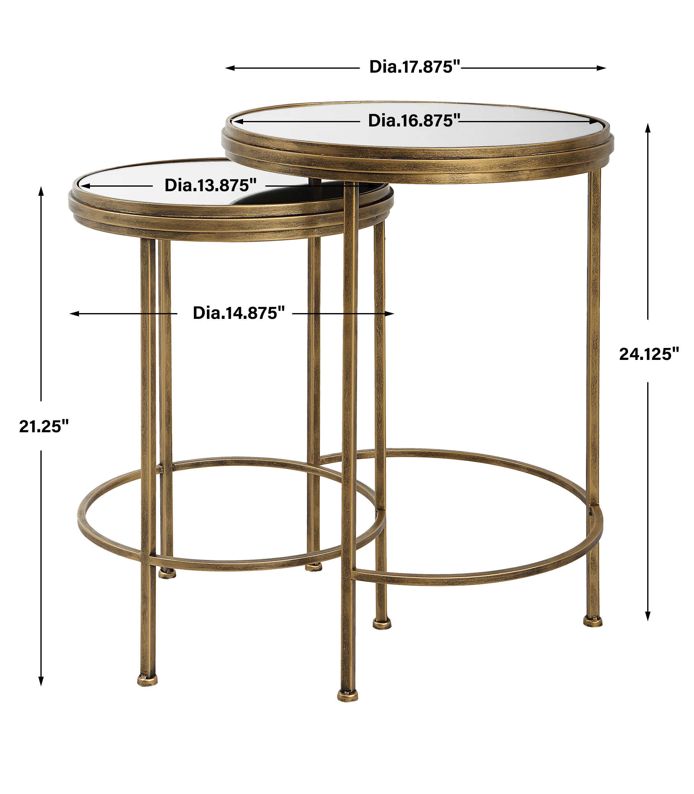FIND - Wholesale Side Table - Camellia Accent Furniture - Set of 22