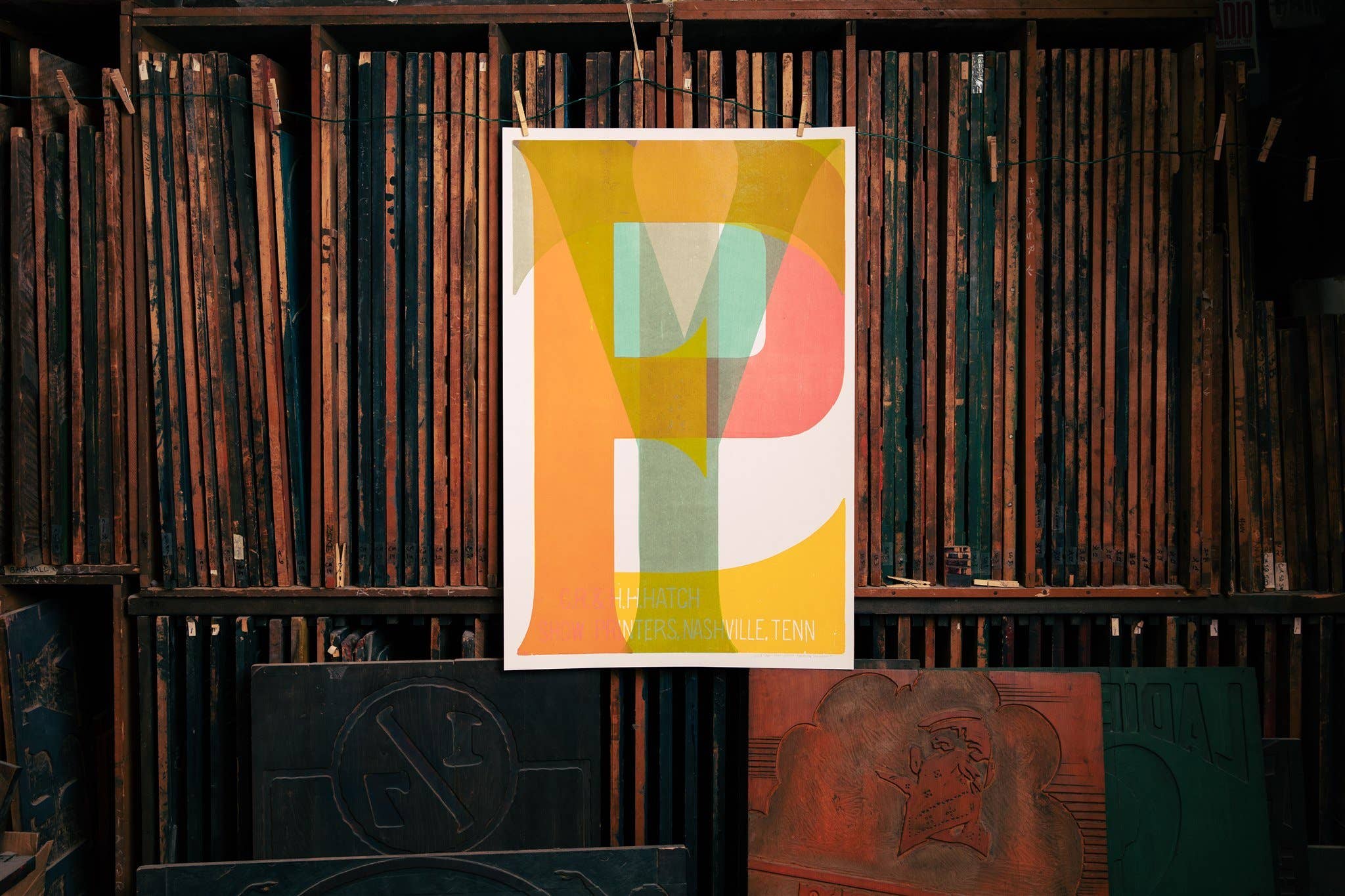 Hatch Show Print - Wholesale Art Print - Type Print2