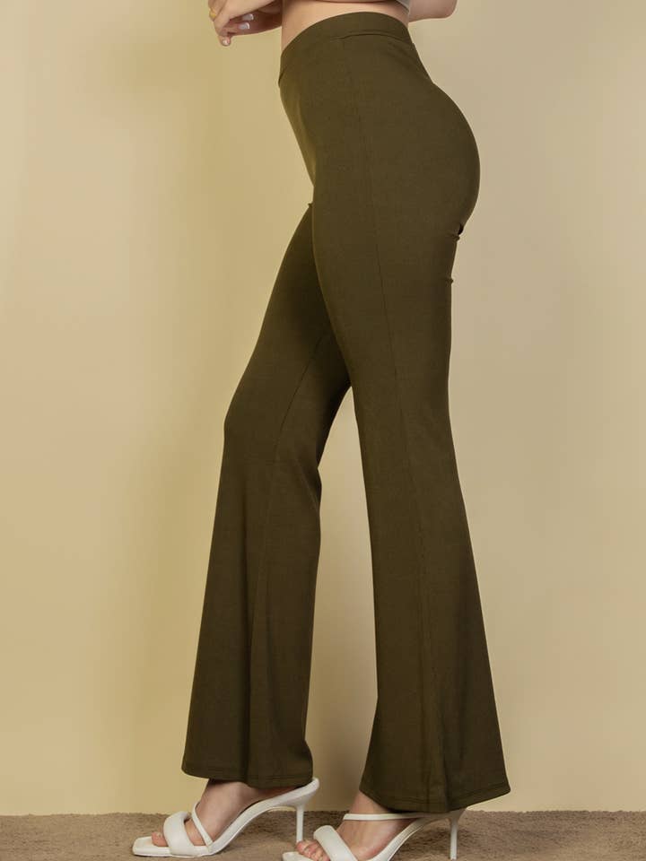 CAPELLA APPAREL - Wholesale Pants - Women's - High Waisted Flare Pants17