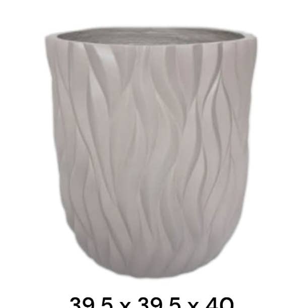 Golvende vaas van kleivezel voor wholesale door ROA