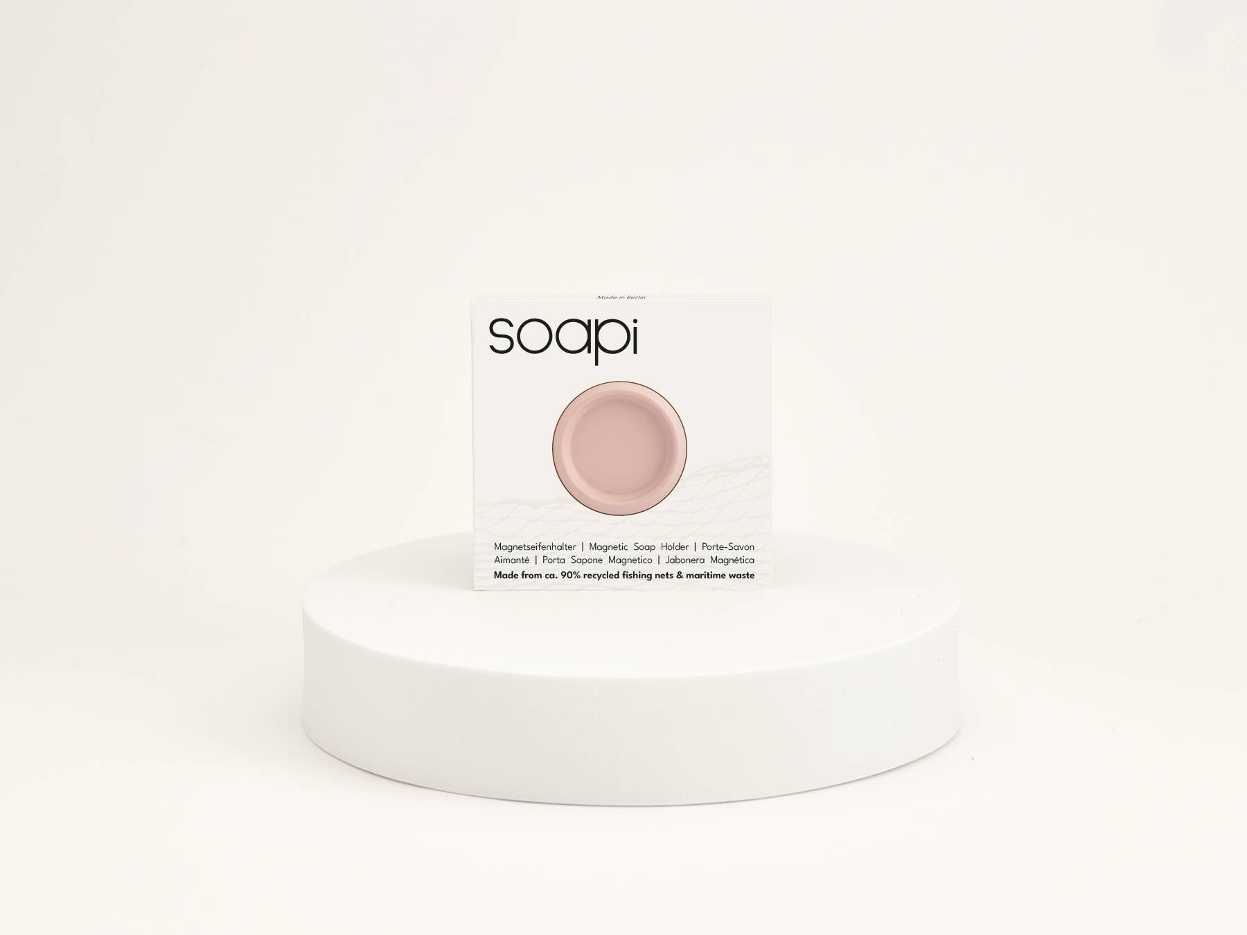 Soapi – wholesale Bath soap dish – Soapi Magic Soap Holder: made from 90% recycled fishing nets7
