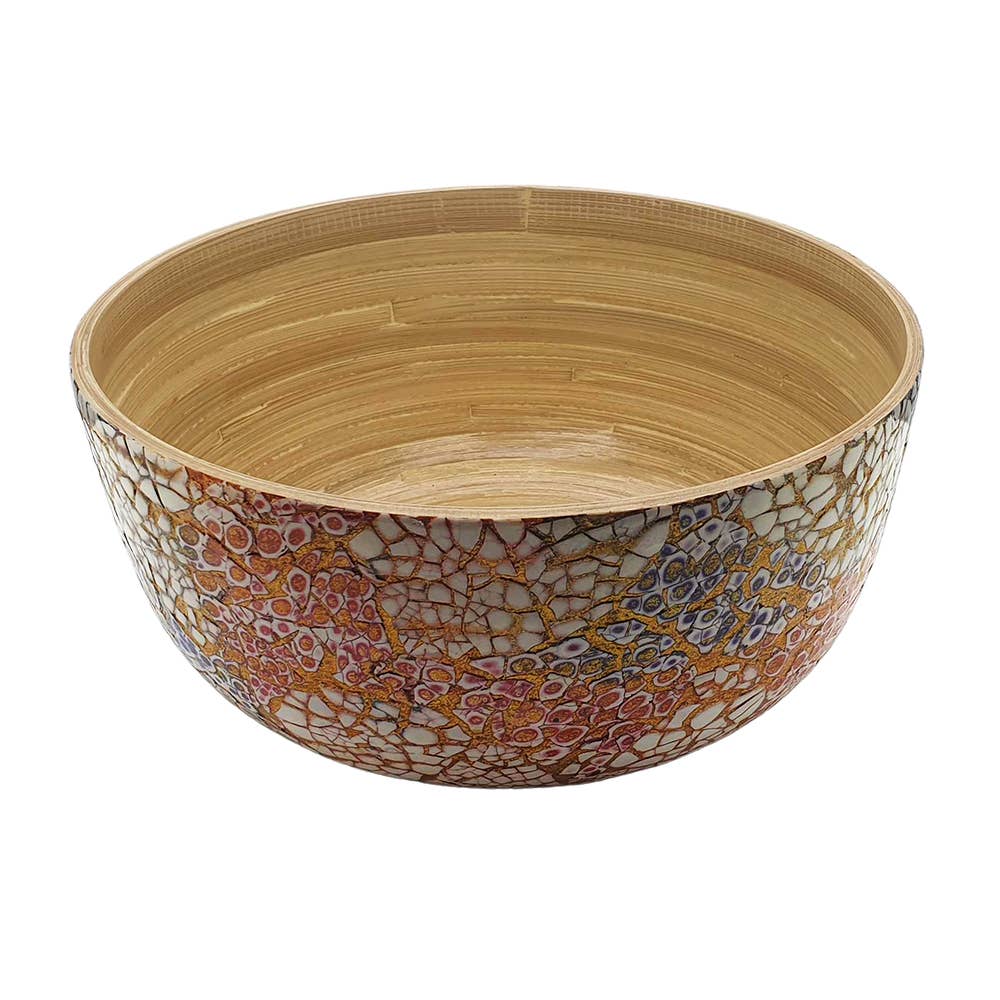 VIE - Wholesale Serve Bowl - Bamboo Salad Bowl, 23x10cm, with Matching Salad Servers31