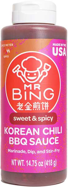 Hudson Meat Company - Wholesale BBQ Sauce - SAUCE BBQ KOREAN     -     MR BING0