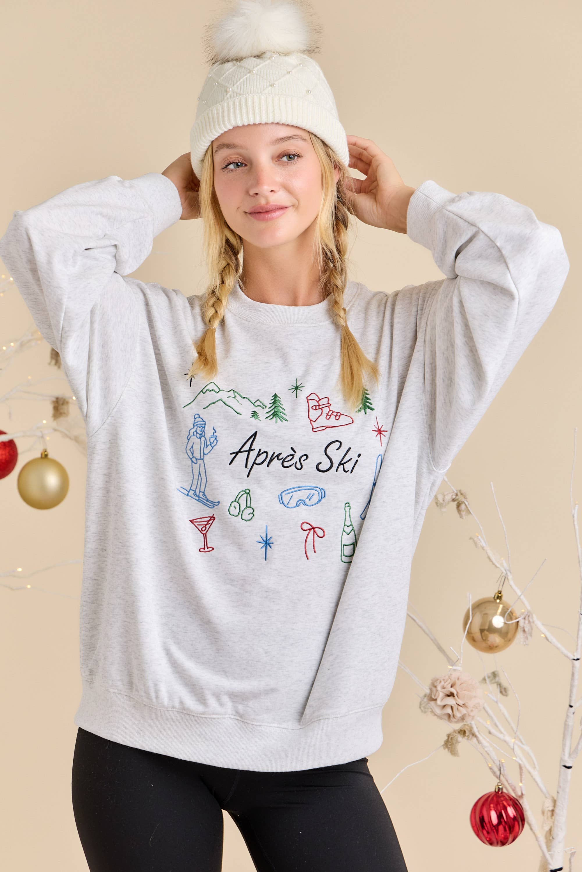 Main Strip - Wholesale Graphic Sweatshirt - Unisex - Ready to Ship Après Ski Graphic Sweatshirt – Winter Resort 3