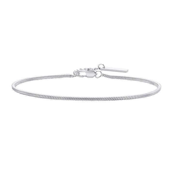 Schlanke Schlangenkette Armband, 1,7 mm für den Großhandel von PAXPARIS