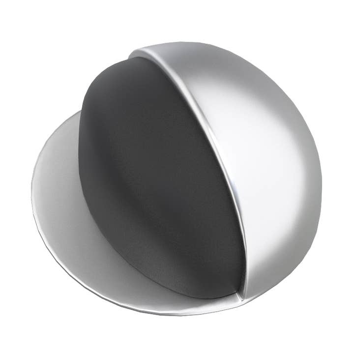 Idea Casa - Wholesale Door Hanger - Adhesive Doorstops+Rubber Batter Chrome BL 1 pc0