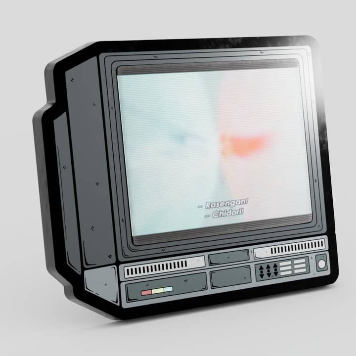 2,5" Lentikulær Anime Naruto CRTV Emalje Pin for engroshandel hos GoopyGoblins