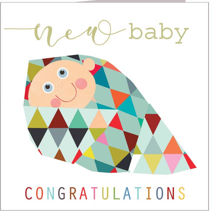 NB33 Glückwunschkarte zum neuen Baby für den Großhandel von Kali Stileman Publishing