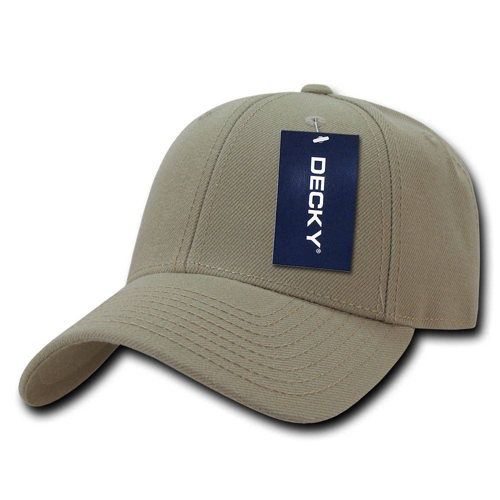 The Park Wholesale - Wholesale Baseball Cap - Unisex - Low Crown Structured Baseball Cap - Decky 20621