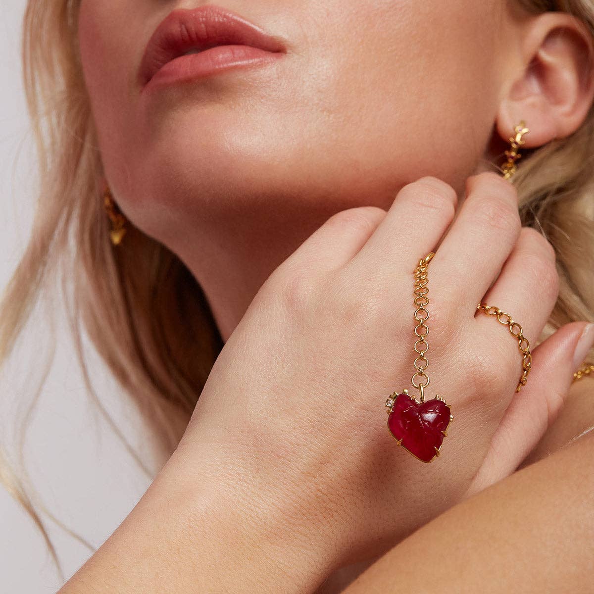 Shop Lausanne - Wholesale Y-Neck/Lariat Necklace - Beating Heart Lariat7