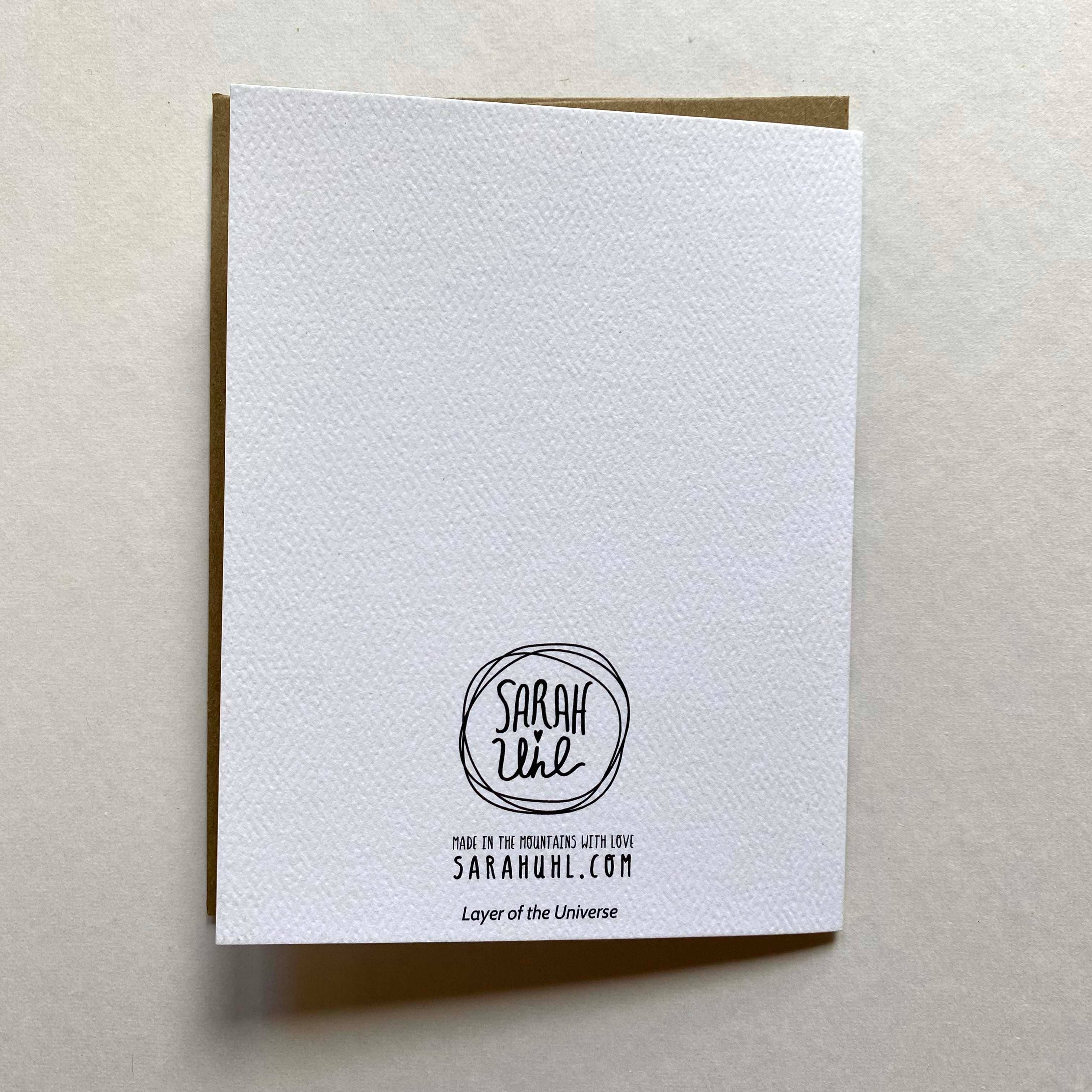 Sarah Uhl - Wholesale Stationery/Notecard Set - Mountain Art Notecards: Layers of the Universe1