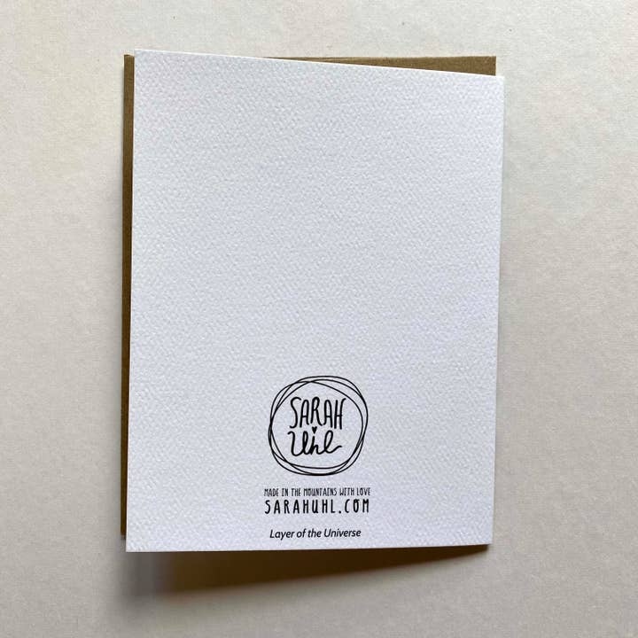 Sarah Uhl - Wholesale Stationery/Notecard Set - Mountain Art Notecards: Layers of the Universe1