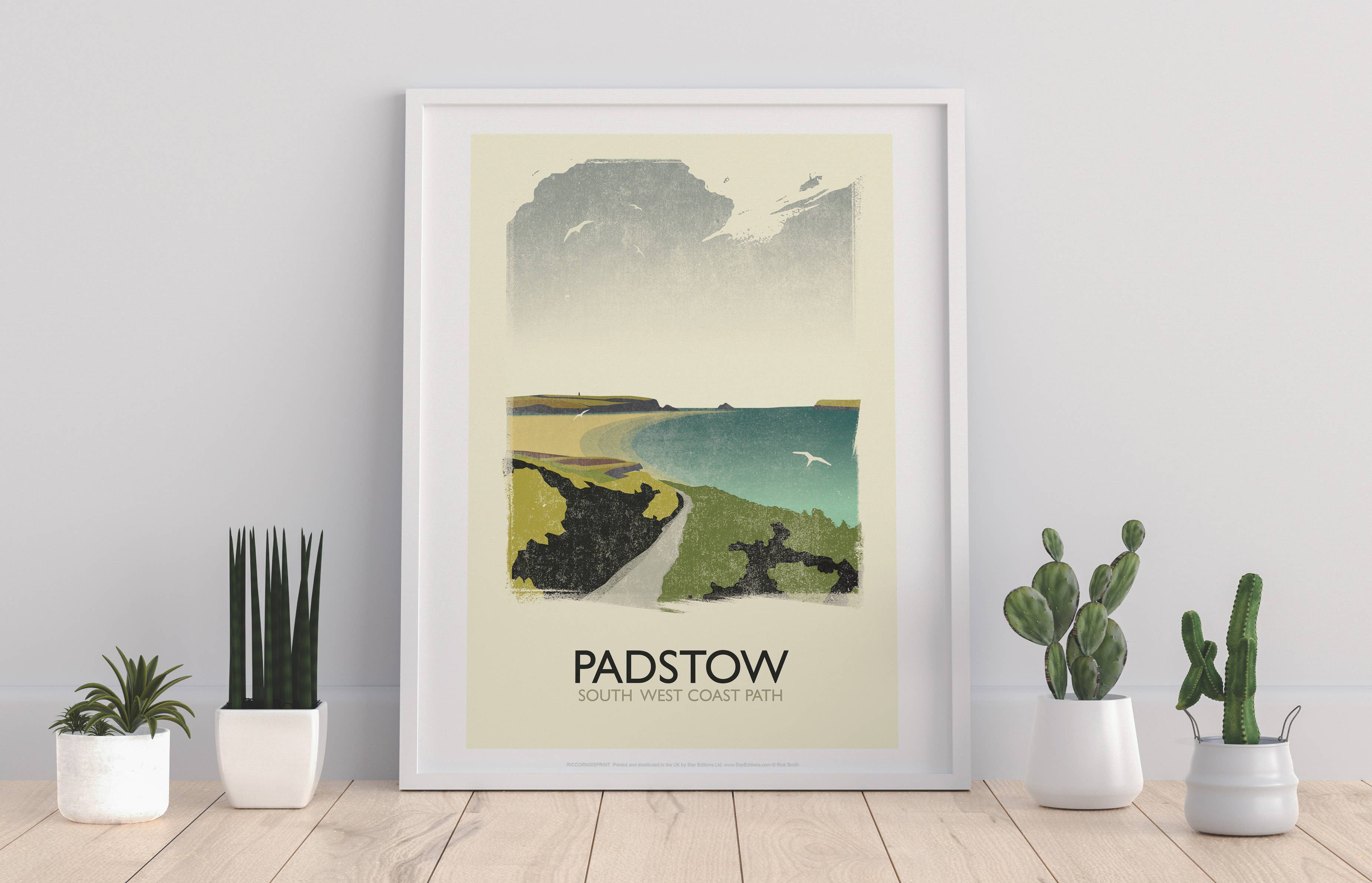 Star Editions - Wholesale Art Print - Padstow - South West Coast Path - 11X14” Premium Art Print0