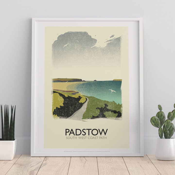 Star Editions - Wholesale Art Print - Padstow - South West Coast Path - 11X14” Premium Art Print