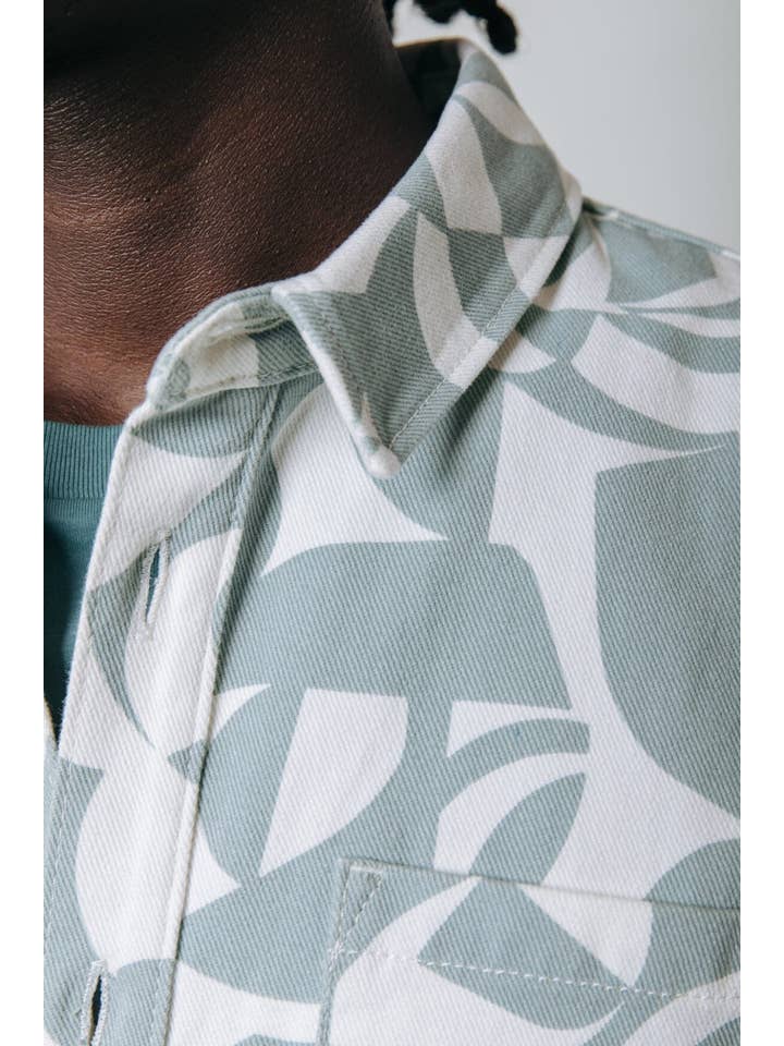 Parker Shirt | Grey blue for wholesale on Faire