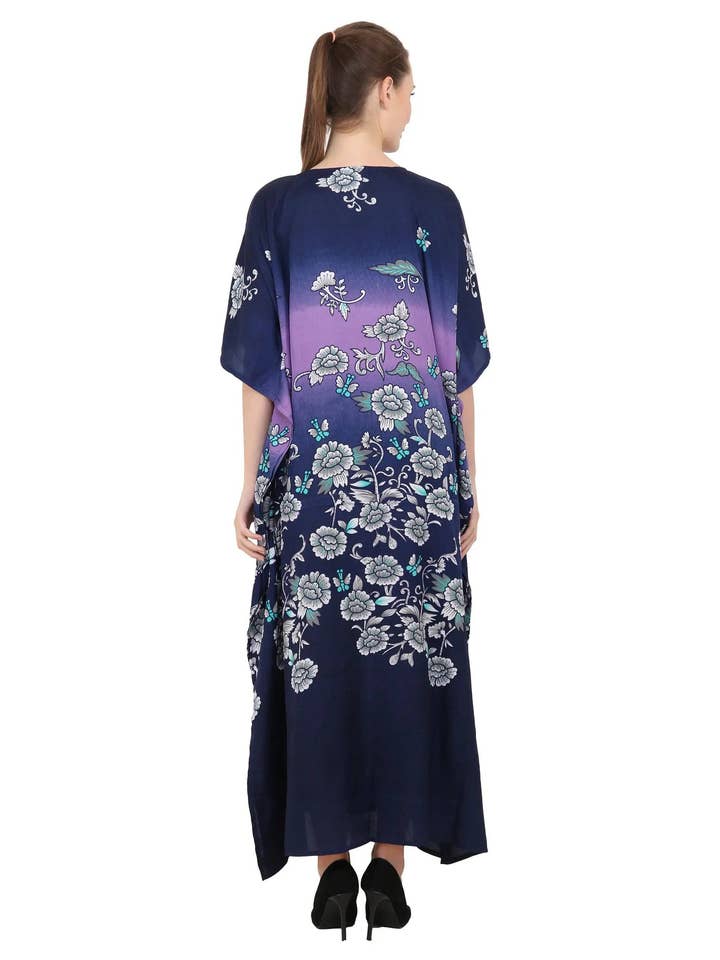 Miss Lavish London - Wholesale Kaftan – Women's - Women Long Kaftan Summer Caftan Dress 4 Colors 134 S-3XL4