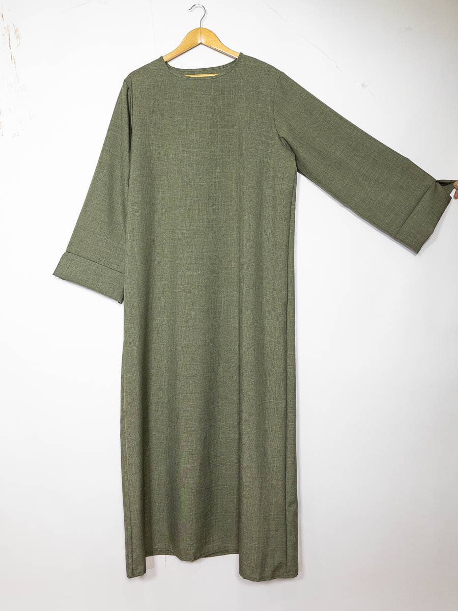 IDEAL OUTFIT - Venta al por mayor Vestido - Mujer - Vestido abaya de mangas anchas ref:2388flam12