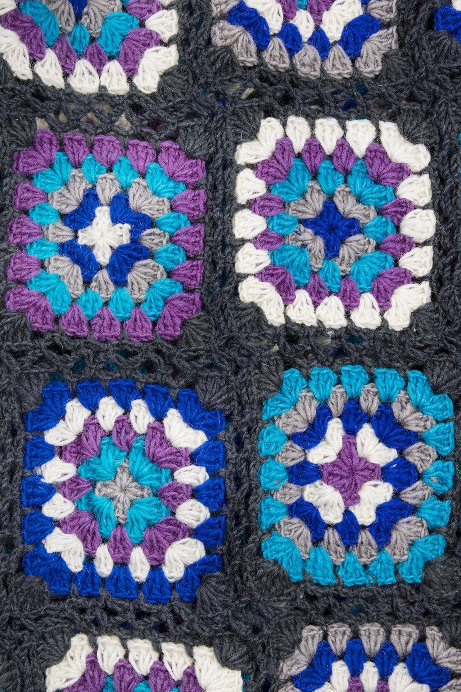 SAACHI – Engroshandel Kimono - Dame – Hæklet uldhætte Kimono Lang29