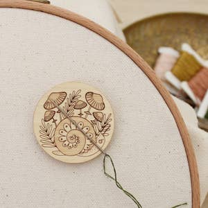 Wooden Buttons - Round Wood Buttons for Crafts Sewing Sweater by Mandala Crafts, Natural Color Bulk 20 Pcs 50mm 2 inch Button with 4 Holes