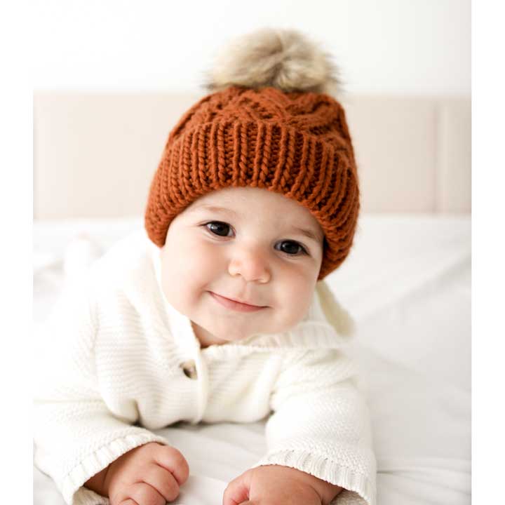 Huggalugs - Wholesale Beanie - Kids - Chili Pop Pom Pom Beanie Hat Baby & Kids SALE
