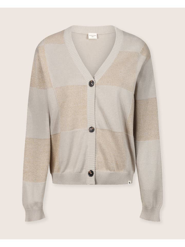 Multi Agnes Checkered Knit Cardigan for wholesale on Faire1