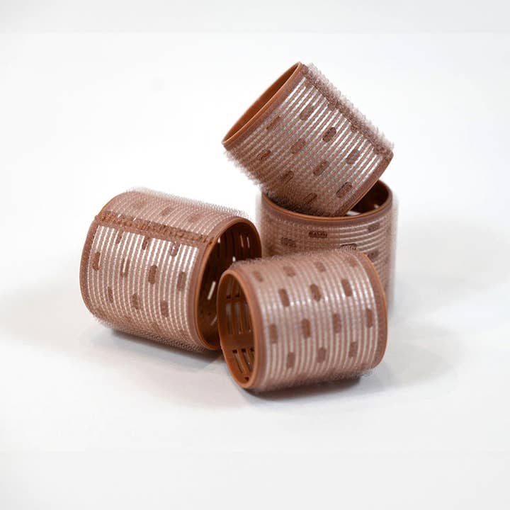 Jill Buck Hair - Wholesale Hair Curlers - Get A Grip Velcro Rollers- 4 Pack2