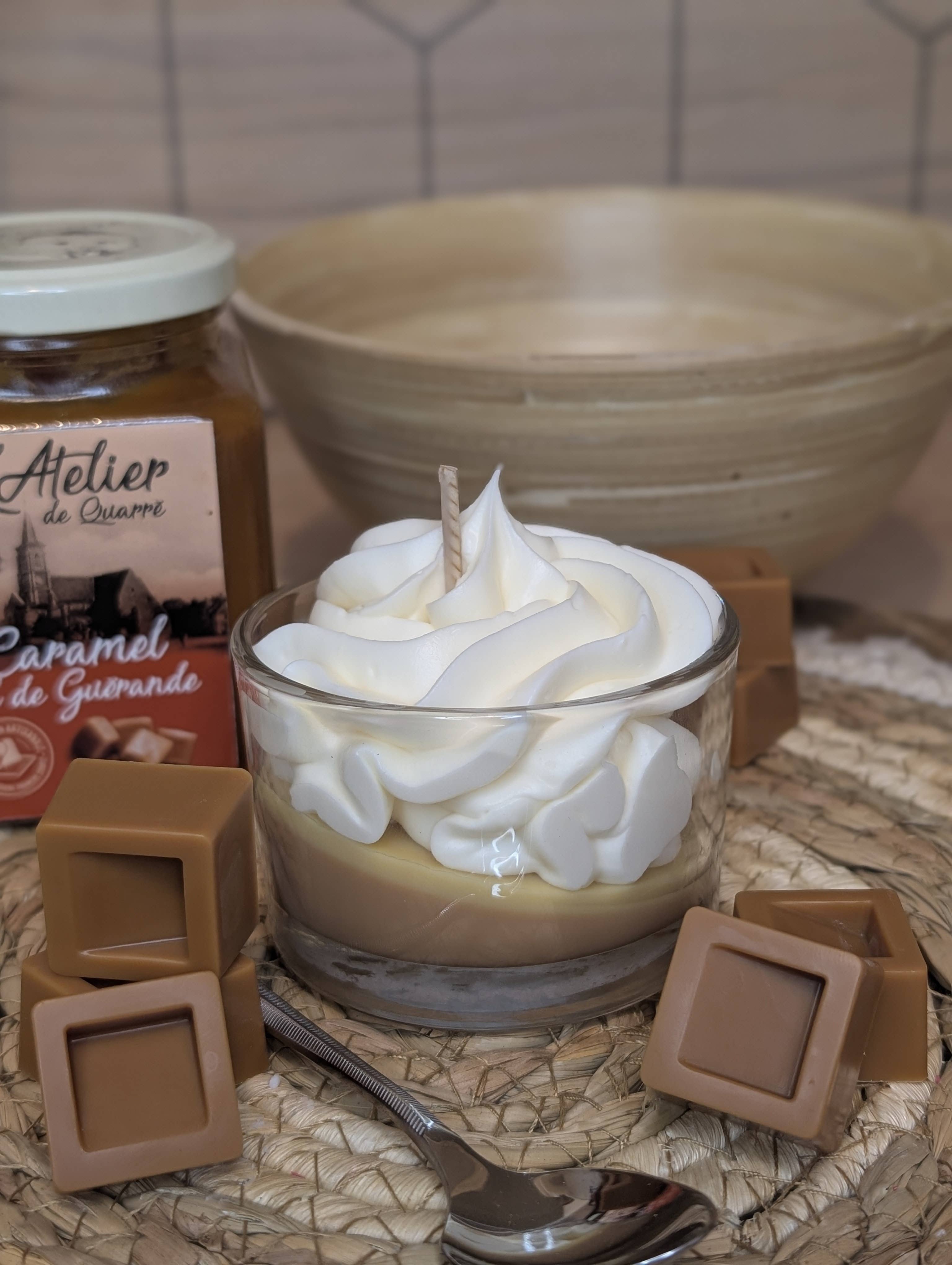 Les bougies Burgondes - Wholesale Novelty Candle - Gourmet candle with caramel milk fragrance2