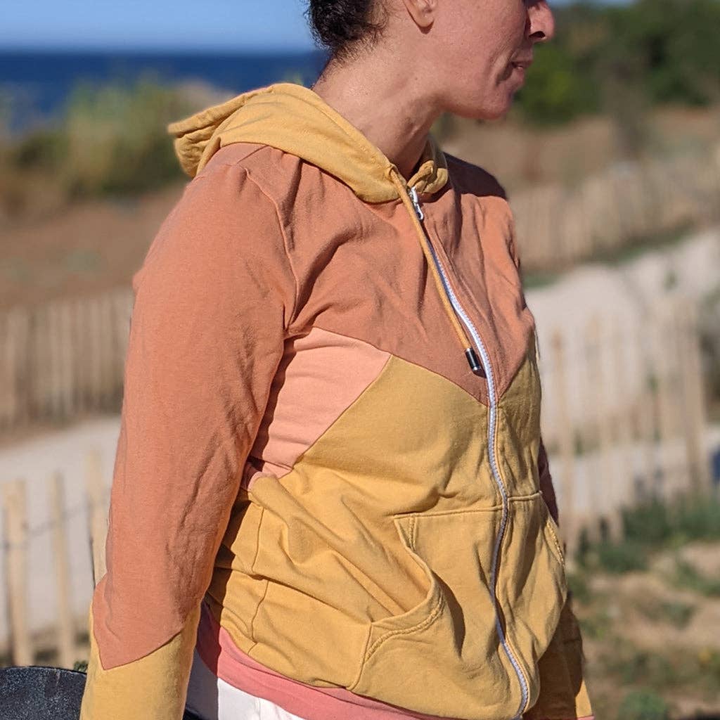 Super Bison – Hoodie – Mulher por atacado – Molde de casaco com capuz e fecho Dancing do 32 ao 524