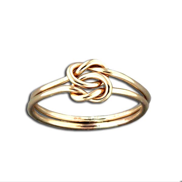 Mark Steel Jewelry - Wholesale Band/Stacked Ring - Double Knot Ring