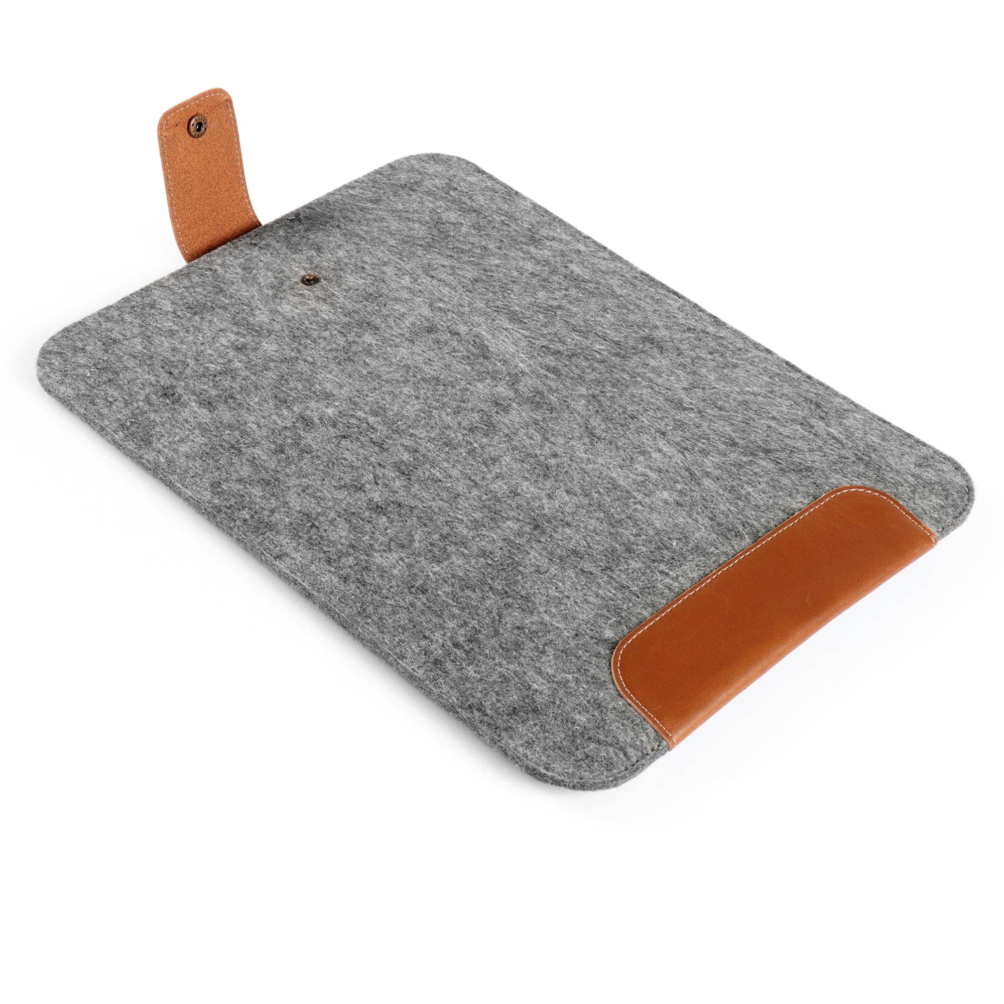 Londo – Engroshandel Taske til bærbar computer/tablet - Unisex – MegaGear Håndlavet Personliggjort Fin Læder- og Fleece Sleeve Taske til MacBook Pro og Air, 16 Tommer, 15 Tommer, 14 Tommer, 13 Tommer & 13,3 Tommer, iPad Pro 12,9-tommer Etui (4. & 3. Gen) Tablets5