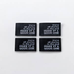 Stay Warm Woven Labels