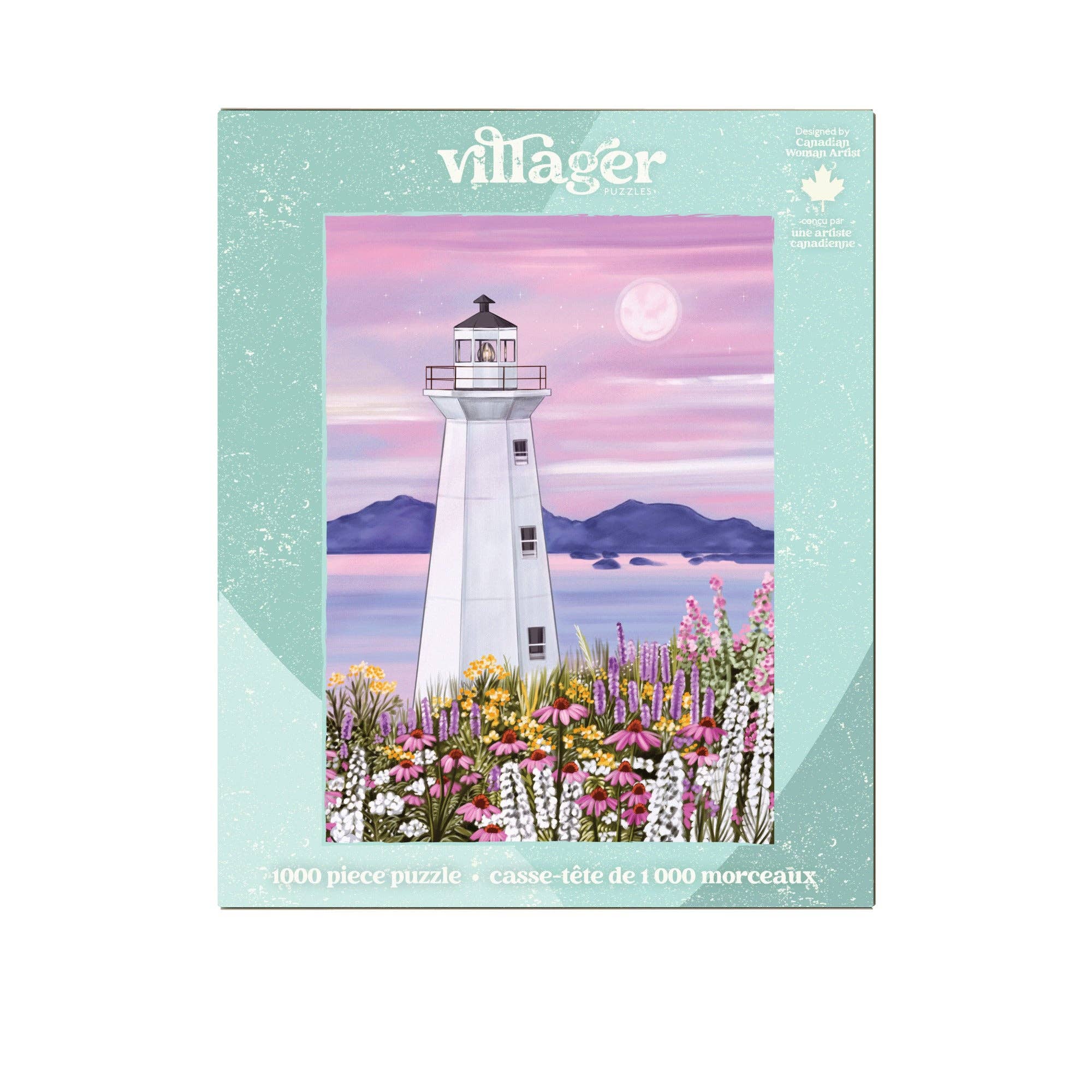 Villager Puzzles - Wholesale Puzzle - Adult - Harbour Lighthouse | 1000-Piece Puzzle | Designed in Canada 1