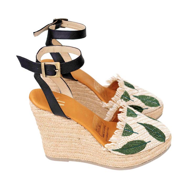 Espadrille Keile Silvia Cobos Son Green für den Großhandel von SILVIA COBOS