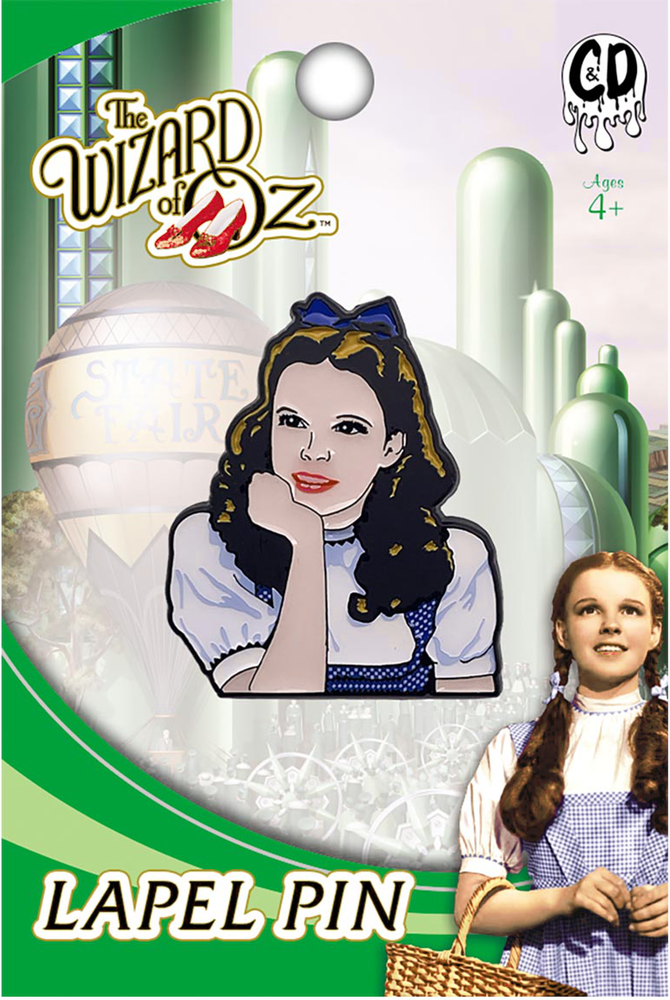 Square Deal Recordings & Supplies - Venta al por mayor Botón/prendedor - Pin de esmalte - El Mago de Oz - Dorothy0