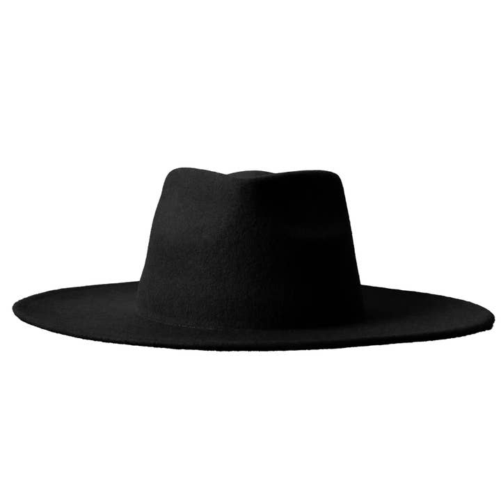Mesa Black - Chapeau Fedora à Bord Court pour la vente par Unmuted Collective Inc.