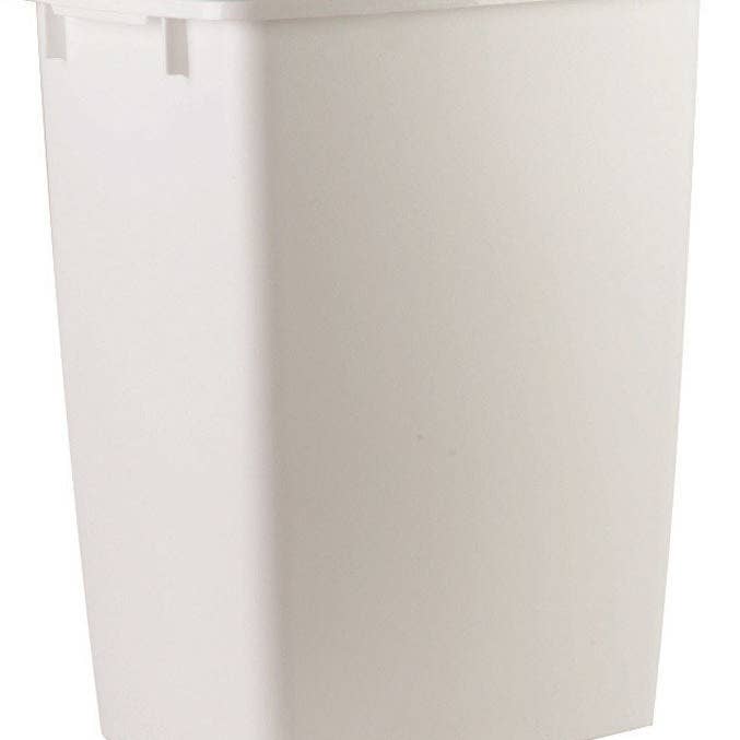 Everyday Supply Co - Wholesale Trashcan/Trash Bin - Rubbermaid 9 Gal White Open Top Trash Can - 6 Pack0