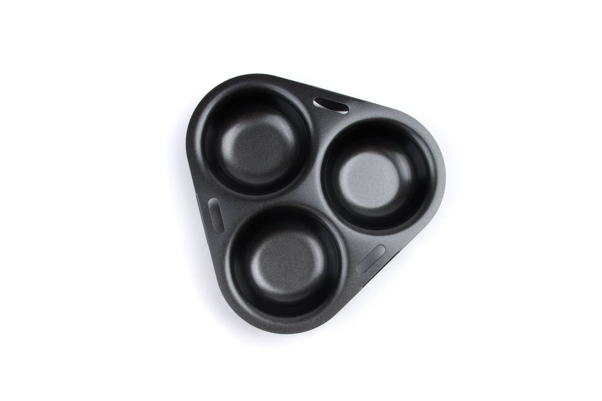 Fox Run Brands – wholesale Kitchen tool/gadget – Fox Run 3-Egg Poacher Insert, Carbon Steel, 6" x 6.25"2