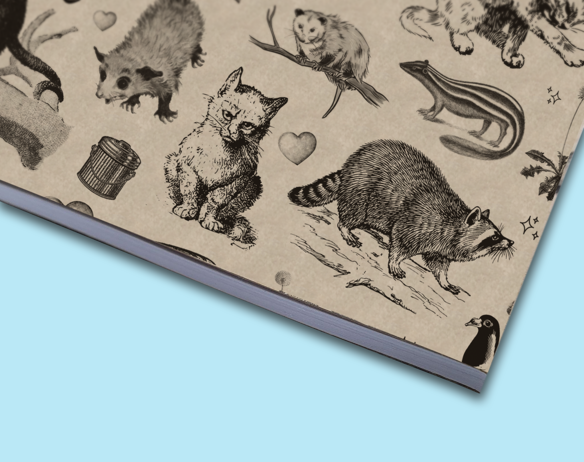 BoyPilot Goods - Wholesale Notebook - Trash Friends Notebook2