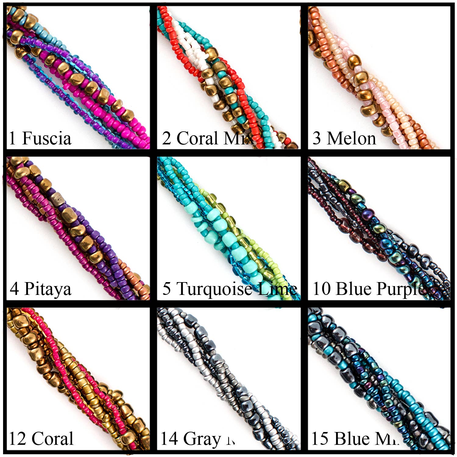 Lucia's Imports – wholesale Jewellery set – Trio of Hope Bracelet (Sale)4