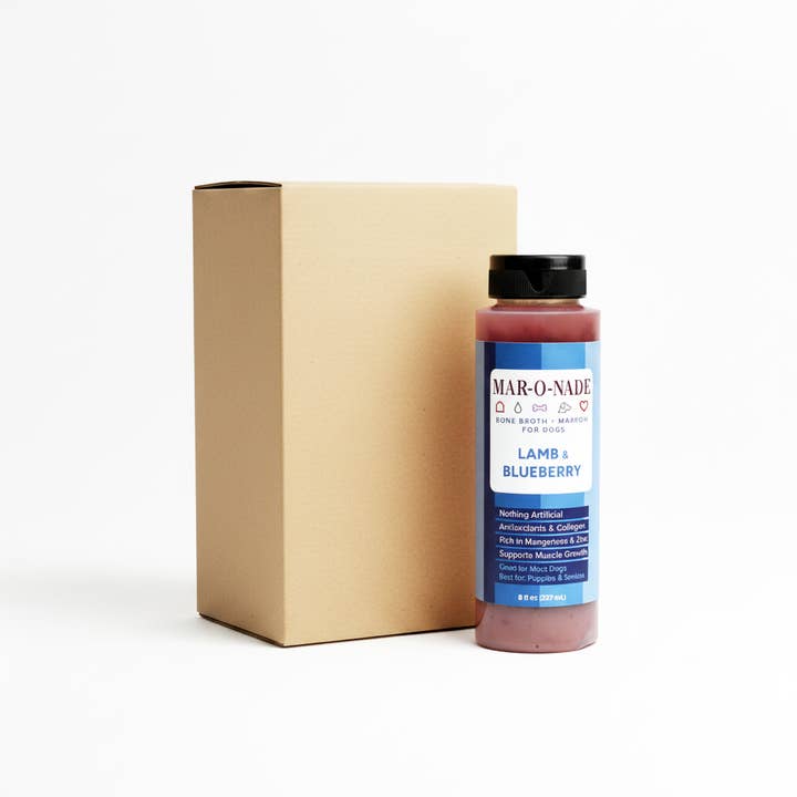 Mar-O-Nade - Wholesale Pet Food - Dog - Lamb & Blueberry Bone Broth + Marrow for Dogs5