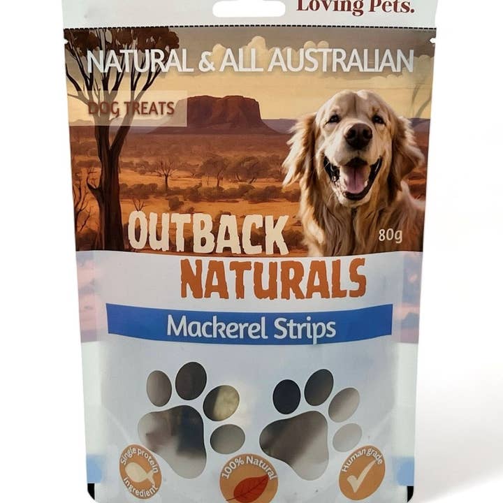 Loving Pets Australia - Wholesale Pet treats – Dog - Mackerel Strips3