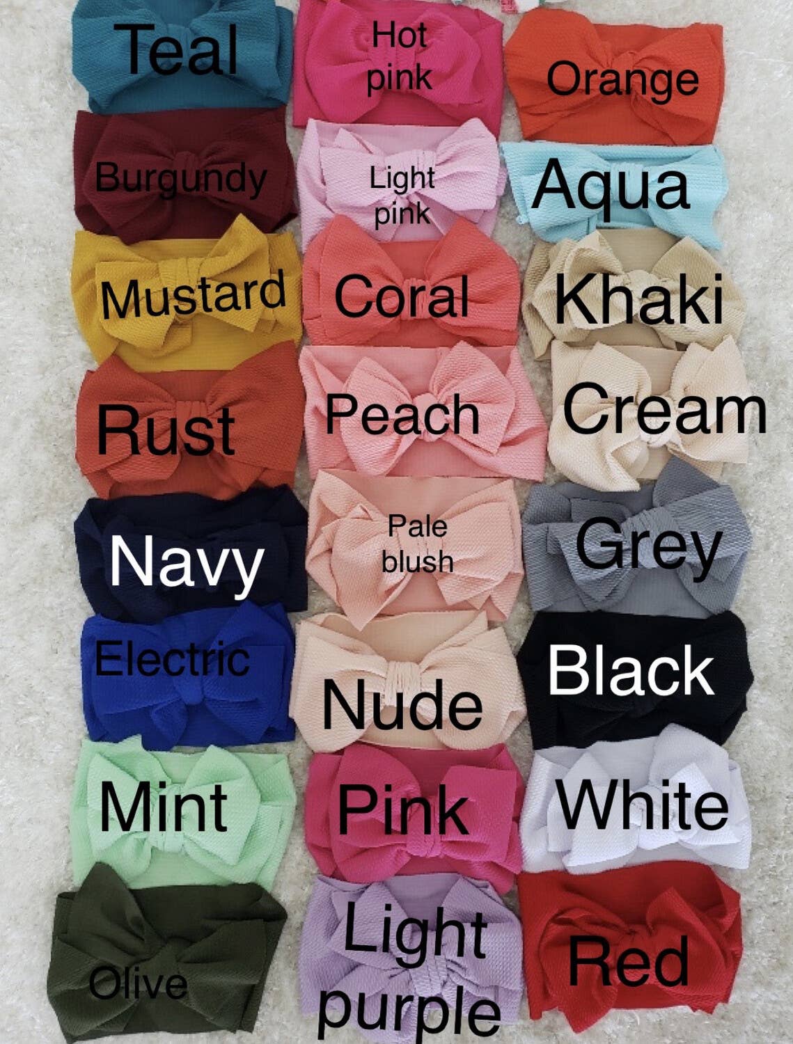 Clover Cottage - Wholesale Fashion Headband - Kids - Waffle Head Wraps7
